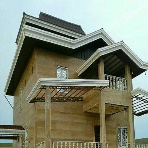 ساخت پیشانی نمای ساختمان