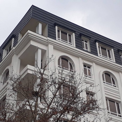 ساخت پیشانی نمای شیروانی