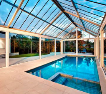 سقف کاذب نورگیر استخر