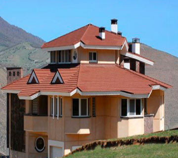 اجرای سقف شیبدار جاجرود