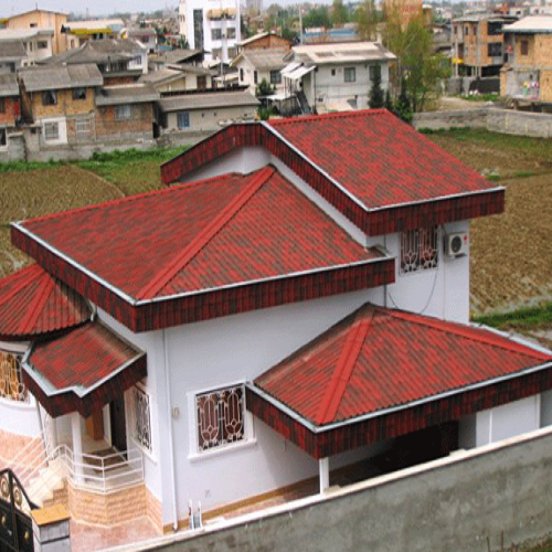 نصب سقف شیبدار چهارباغ