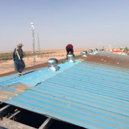 تعمیر سقف شیروانی قدیمی