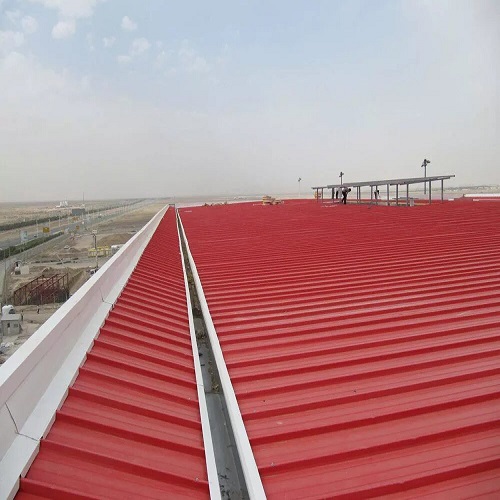 تعویض پوشش سقف سوله