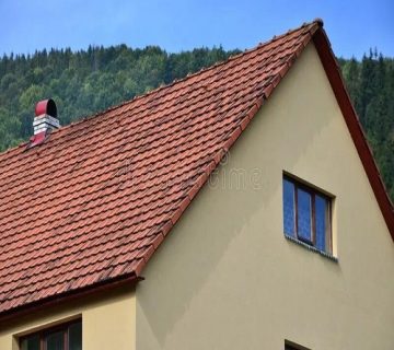 اجرای سقف شیبدار ویلا