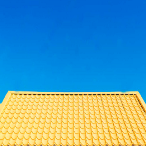 سقف شیبدار پرچین