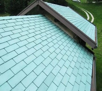 اجرای سقف ویلا شینگل