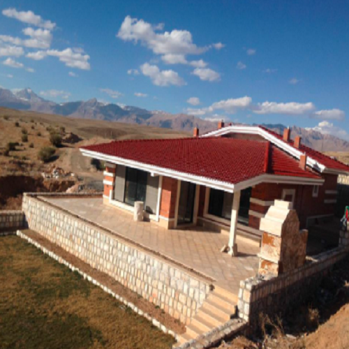 سقف شیروانی ویلایی