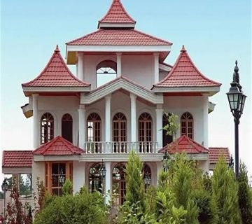 سقف شیروانی چهارشیب