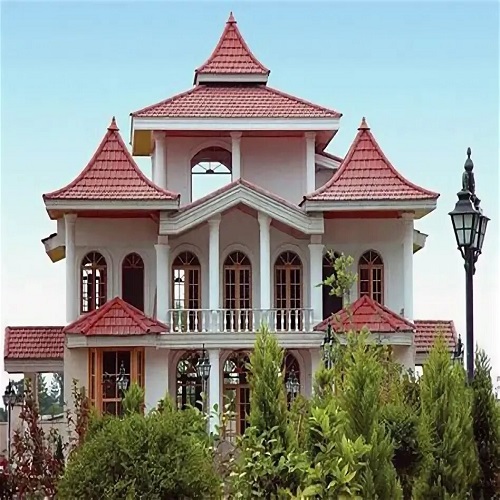 سقف شیروانی چهارشیب