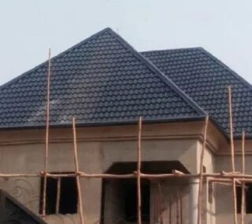 مراحل تعمیر سقف شیروانی